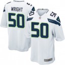 Youth Nike Seattle Seahawks &50 K.J. Wright Elite White NFL Jersey