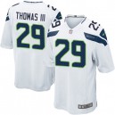 Youth Nike Seattle Seahawks &29 Earl Thomas III Elite White NFL Jersey