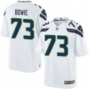 Youth Nike Seattle Seahawks &73 Michael Bowie Elite White NFL Jersey