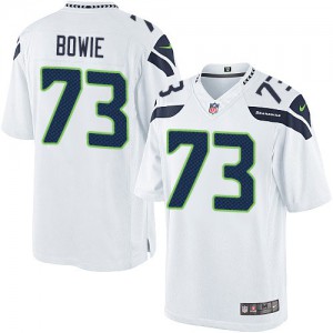 Jeunesse Nike Seattle Seahawks # 73 Michael Bowie Élite blanc NFL Maillot Magasin