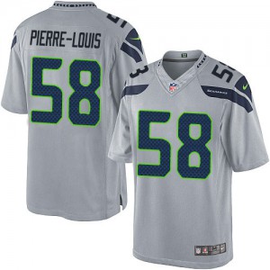 Jeunesse Nike Seattle Seahawks # 58 Kevin Pierre-Louis Élite gris alternent NFL Maillot Magasin Jeunesse Nike Seattle Seahawks # 58 Kevin Pierre-Louis Élite gris alternent NFL Maillot Magasin