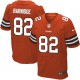 Men Nike Cleveland Browns &82 Gary Barnidge Elite Orange Alternate NFL Jersey