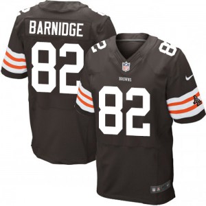 Hommes Nike Cleveland Browns # 82 Élite Barnidge Gary Brown couleur NFL maillot de Team