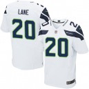 Men Nike Seattle Seahawks &20 Jeremy Lane Elite White NFL Jersey