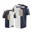 Men Nike St. Louis Rams &8 Sam Bradford Elite Team/Road Two Tone NFL Jersey