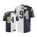 Men Nike St. Louis Rams &94 Robert Quinn Elite Team/Road Two Tone NFL Jersey
