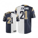 Men Nike St. Louis Rams &21 Janoris Jenkins Elite Team/Road Two Tone NFL Jersey