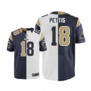 Men Nike St. Louis Rams &18 Austin Pettis Elite Team/Road Two Tone NFL Jersey