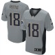 Men Nike St. Louis Rams &18 Austin Pettis Elite Grey Shadow NFL Jersey