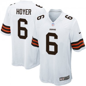 Jeunesse Browns de Cleveland Nike # 6 Brian Hoyer élite NFL blanc Maillot Magasin
