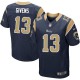 Men Nike St. Louis Rams &13 Chris Givens Elite Navy Blue Team Color NFL Jersey
