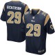 Youth Nike St. Louis Rams &29 Eric Dickerson Elite Navy Blue Team Color NFL Jersey