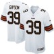 Youth Nike Cleveland Browns &39 Tashaun Gipson Elite White NFL Jersey