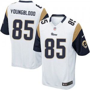 Jeunesse Nike St. Louis Rams # 85 Jack Youngblood élite blanc NFL Maillot Magasin