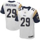 Men Nike St. Louis Rams &29 Eric Dickerson Elite White NFL Jersey