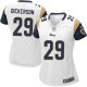 Women Nike St. Louis Rams &29 Eric Dickerson Elite White NFL Jersey