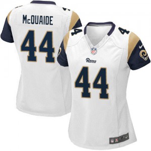 Femmes Nike St. Louis Rams # 44 Jacob mokrane Élite blanc NFL Maillot Magasin