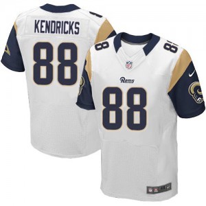 Hommes Nike St. Louis Rams # 88 Lance Kendricks Élite blanc NFL Maillot Magasin