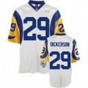 Mitchell and Ness St.Louis Rams &29 Eric Dickerson Authentic White Throwback NFL Jersey