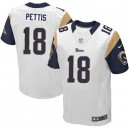 Men Nike St. Louis Rams &18 Austin Pettis Elite White NFL Jersey