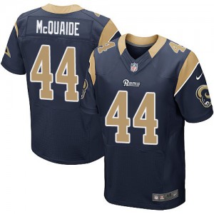 Hommes Nike St. Louis Rams # 44 Jacob McQuaide Élite bleu marine équipe NFL Maillot Magasin de couleur