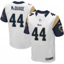 Men Nike St. Louis Rams &44 Jacob McQuaide Elite White NFL Jersey