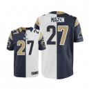 Men Nike St. Louis Rams &27 Tre Mason Elite Team/Road Two Tone NFL Jersey