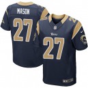 Men Nike St. Louis Rams &27 Tre Mason Elite Navy Blue Team Color NFL Jersey