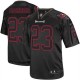 Men Nike Tampa Bay Buccaneers &23 Mark Barron Elite Lights Out Black NFL Jersey