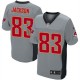 Hommes Nike Tampa Bay Buccaneers # 83 Vincent Jackson Élite gris ombre NFL Maillot Magasin