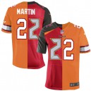 Men Nike Tampa Bay Buccaneers &22 Doug Martin Elite Team/Alternate Two Tone NFL Jersey