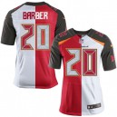 Men Nike Tampa Bay Buccaneers &20 Ronde Barber Elite Team/Road Two Tone NFL Jersey