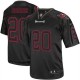 Men Nike Tampa Bay Buccaneers &20 Ronde Barber Elite Lights Out Black NFL Jersey