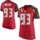 Women Nike Tampa Bay Buccaneers &93 Gerald McCoy Elite Red Team Color C Patch NFL Jersey