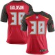 Men Nike Tampa Bay Buccaneers &38 Dashon Goldson Elite Red Team Color NFL Jersey