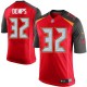 Youth Nike Tampa Bay Buccaneers &32 Jeff Demps Elite Red Team Color NFL Jersey