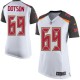 Women Nike Tampa Bay Buccaneers &69 Demar Dotson Elite White NFL Jersey