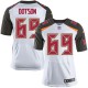 Men Nike Tampa Bay Buccaneers &69 Demar Dotson Elite White NFL Jersey