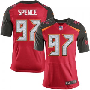 Hommes Nike Tampa Bay Buccaneers # 97 Akeem Spence élite rouge équipe NFL Maillot Magasin de couleur Hommes Nike Tampa Bay Buccaneers # 97 Akeem Spence élite rouge équipe NFL Maillot Magasin de couleur