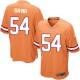 Youth Nike Tampa Bay Buccaneers &54 Lavonte David Elite Orange Glaze Alternate NFL Jersey