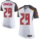 Women Nike Tampa Bay Buccaneers &29 Leonard Johnson Elite White NFL Jersey