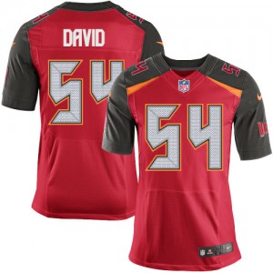 Hommes Nike Tampa Bay Buccaneers # 54 Lavonte David élite rouge équipe NFL Maillot Magasin de couleur Hommes Nike Tampa Bay Buccaneers # 54 Lavonte David élite rouge équipe NFL Maillot Magasin de couleur