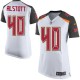 Women Nike Tampa Bay Buccaneers &40 Mike Alstott Elite White NFL Jersey