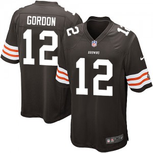 Jeunesse Browns de Cleveland Nike # 12 Josh Gordon élite équipe brun couleur NFL Maillot Magasin Jeunesse Browns de Cleveland Nike # 12 Josh Gordon élite équipe brun couleur NFL Maillot Magasin