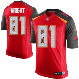 Jeunesse Nike Tampa Bay Buccaneers # 81 Tim Wright élite rouge équipe NFL Maillot Magasin de couleur