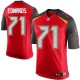 Youth Nike Tampa Bay Buccaneers &71 Kadeem Edwards Elite Red Team Color NFL Jersey