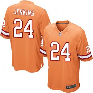 Jeunesse Nike Tampa Bay Buccaneers # 24 Mike Jenkins Élite Orange glaçure remplaçant NFL Maillot Magasin