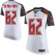 Women Nike Tampa Bay Buccaneers &62 Evan Dietrich-Smith Elite White NFL Jersey