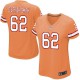 Women Nike Tampa Bay Buccaneers &62 Evan Dietrich-Smith Elite Orange Glaze Alternate NFL Jersey