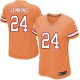 Women Nike Tampa Bay Buccaneers &24 Mike Jenkins Elite Orange Glaze Alternate NFL Jersey